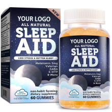 5-HTP Natural Serotonin Sleep Aid Gummies with Melatonin Chamomile For kids